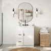 30" CRUSH Vanity, Quartz & Hardware