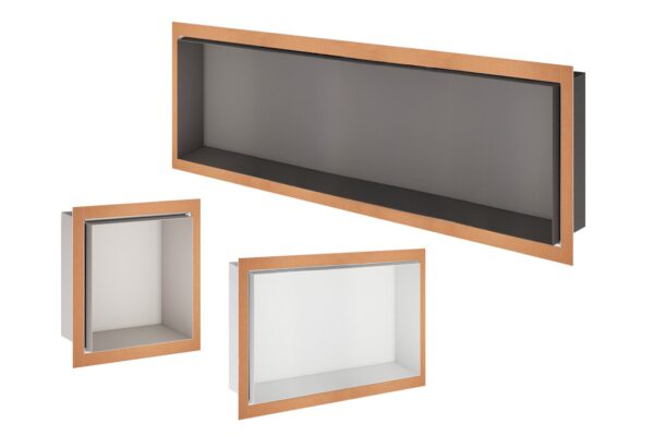 Schluter®-DESIGN-NICHE Aluminum shower niche