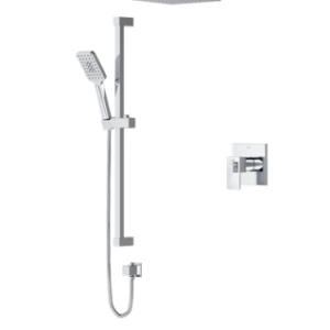 Riobel Square 3023 Shower Kit - with rough in valve