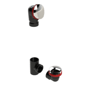 ABS OFFSET WASTE & OVERFLOW CLICKER KIT